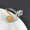 304 Stainless Steel Cuff Open Rings RJEW-D357-04GP-1