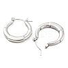Non-Tarnish Ring 304 Stainless Steel Hoop Earrings for Women EJEW-C067-10P-2