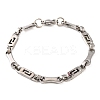 Tarnish Resistant 201 Stainless Steel Link Chain Bracelets BJEW-B078-103P-1