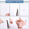300Pcs 304 Stainless Steel Spacer Beads STAS-UN0050-18-5