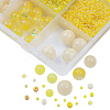 DIY 18 Style Resin & Acrylic Beads Jewelry Making Finding Kit DIY-NB0012-04A-2