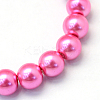Baking Painted Glass Pearl Bead Strands X-HY-Q003-3mm-54-2