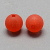 Transparent Acrylic Ball Beads FACR-R021-6mm-04-1