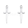 Non-Tarnish 201 Stainless Steel Pendants X-STAS-N098-246P-1
