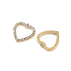 304 Stainless Steel Rhinestone Pendants STAS-Z154-03G-02-2