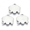 Non-Tarnish 201 Stainless Steel Charms STAS-R116-031-1