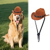 Felt Pet Cowboy Hat AJEW-WH20070-131C-7