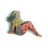 Woman DIY Decoration Silhouette Silicone Statue Molds DIY-I085-02-2