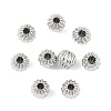 SHEGRACE Brass Spacer Beads XGRPCF316-180P-1