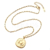 304 Stainless Steel Constellation Pendant Necklaces LS-NJEW-K392-01G-04-5