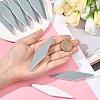 20Pcs PVC Sponge Silver Polishing Strips PVC-SC0001-18-4