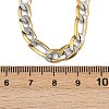 6MM 304 Stainless Steel Figaro Chain Necklaces for Women NJEW-G177-02GP-5