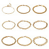 304 Stainless Steel Chain Bracelets STAS-TA0004-58-11