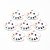 Alloy Enamel Pendants LS-PALLOY-T078-07-1