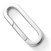 1Pc 925 Sterling Silver Spring Gate Rings FIND-BBC0004-76-7