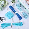 3 Bundles 3 Colors  Twisted Paper Cord DIY-CP0012-06C-3