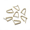 925 Sterling Silver Pendant Bails STER-L057-080A-G-1
