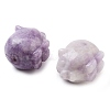 Natural Lepidolite/Purple Mica Stone Carved Figurines DJEW-L023-C11-2