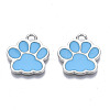 Alloy Enamel Pendants ENAM-T016-22P-E-RS-2