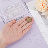 100Pcs 316 Surgical Stainless Steel Wine Glass Charms Rings STAS-BBC0005-97B-3