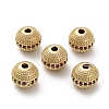 Brass Micro Pave Cubic Zirconia Beads KK-C071-08G-03-1
