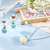 DIY Glass Pendant Making Kits DIY-CA0001-38-5