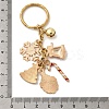 Alloy Enamel Brass Bell Keychains KEYC-TA00038-3