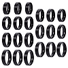 21Pcs 7 Styles Stainless Steel Finger Rings for Women RJEW-NB0001-05EB-1