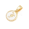 Brass Charms KK-E798-01B-G-2
