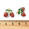 Brass Enamel Pendants KK-R229-07G-06-3