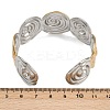 304 Stainless Steel Cuff Bangles for Women BJEW-G757-09GP-5