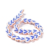 Heart Handmade Lampwork Beads Strands LAMP-G150-01A-3