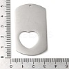 Non-Tarnish 304 Stainless Steel Big Pendants STAS-K270-25B-P-3