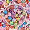 Handmade Polymer Clay Beads CLAY-PA0001-08C-1