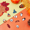 24 Pcs 12 Styles Halloween Theme Alloy Enamel Pendants ENAM-SC0001-93-4