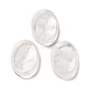Natural Quartz Crystal Oval Worry Stone G-R487-01B-1