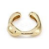 Brass Cuff Rings RJEW-U030-02G-01-2