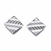 Non-Tarnish 304 Stainless Steel Pendants STAS-S080-054P-NR-2