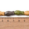 Vintage Handmade Porcelain Beads Strands PR-CBAA37B-01F-4