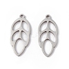 Non-Tarnish 304 Stainless Steel Pendants STAS-E186-07P-1