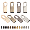8Sets 4 Colors Zinc Alloy Hardware Bag Lock Accessories FIND-WR0004-70-1
