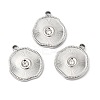 304 Stainless Steel Pendants STAS-R122-11P-1