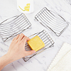 Iron Art Soap Dishes IFIN-WH0052-76P-3
