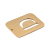 Ion Plating(IP) 304 Stainless Steel Pendants STAS-K216-49D-G-4