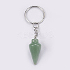 Natural Green Aventurine Keychain KEYC-P041-A011-2