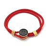 Constellation Nylon Cords Multi-strand Bracelets BJEW-U016-01B-10-4