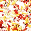 Christmas Theme Handmade Polymer Clay Cabochons CLAY-Q004-24A-1