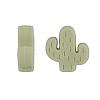 20Pcs Cactus Food Grade Eco-Friendly Silicone Focal Beads JX906C-1