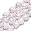 Natural Baroque Pearl Keshi Pearl Beads Strands PEAR-S019-02E-02-2
