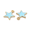Alloy Enamel Pendants ENAM-C005-01G-02-3